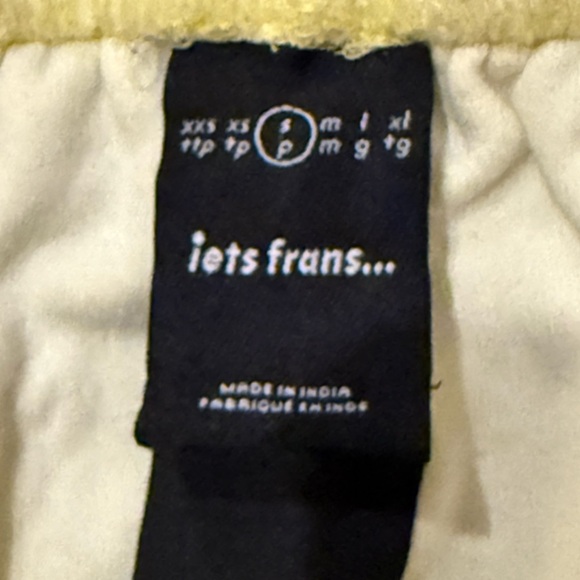 iets frans Yellow Women's Shorts - Picture 3 of 3